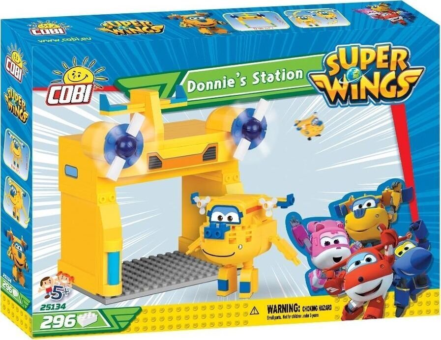 Cobi Super Wings Donnie’s Station cena un informācija | Konstruktori | 220.lv