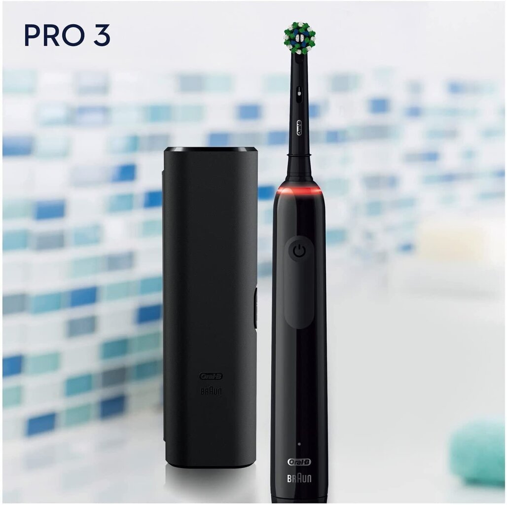 Oral-b Pro 3500 Black edition цена и информация | Elektriskās zobu birstes | 220.lv