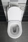 Kompakts tualetes pods ar izlietni 36,5x78x72 cm + soft-close sēdeklis, universāla noteka: vertikāla vai horizontāla Hygie цена и информация | Tualetes podi | 220.lv