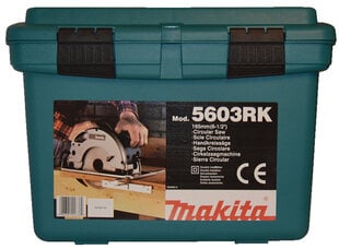 824555-9 Plastikata koferis 5603R Makita cena un informācija | Instrumentu kastes | 220.lv