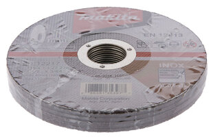 Отрезной диск Makita B-12217, 115х1 мм, нержавеющая сталь / сталь  цена и информация | Механические инструменты | 220.lv