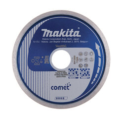 Диск отрезной алмазный Makita COMET B-13085, 115 мм  цена и информация | Шлифовальные машины | 220.lv