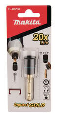 B-40288 Patrona 1/4" 8x61mm (1gb.) Makita cena un informācija | Rokas instrumenti | 220.lv