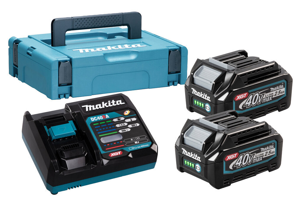 Lādēšanas komplekts XGT® 191J81-6 Makita цена и информация | Rokas instrumenti | 220.lv