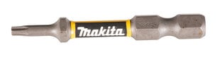 E-03327 Torsion skrūvgriežu uzgalis (E-form), T10-50mm, 2gab. Impact Premier  Makita цена и информация | Механические инструменты | 220.lv