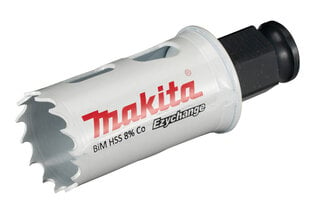 E-03707 EZYCHANGE BI-METALL Caurumzāģis 27mm Makita цена и информация | Механические инструменты | 220.lv