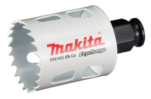 E-03785 EZYCHANGE BI-METALL Caurumzāģis 41mm Makita cena un informācija | Rokas instrumenti | 220.lv