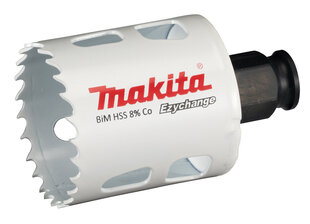 E-03800 EZYCHANGE BI-METALL Caurumzāģis 46mm Makita cena un informācija | Rokas instrumenti | 220.lv