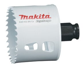 E-03872 EZYCHANGE BI-METALL Caurumzāģis 60mm Makita cena un informācija | Rokas instrumenti | 220.lv