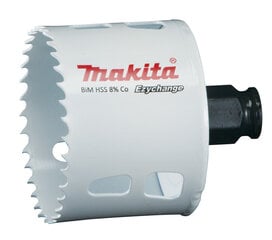 E-03894 EZYCHANGE BI-METALL Caurumzāģis 65mm Makita cena un informācija | Rokas instrumenti | 220.lv