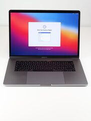 MacBook Pro 2017 Retina 15" 4xUSB-C - Core i7 2.8GHz / 16GB / 256GB SSD / INT / Space Gray (lietotas, stāvoklis A) cena un informācija | Portatīvie datori | 220.lv