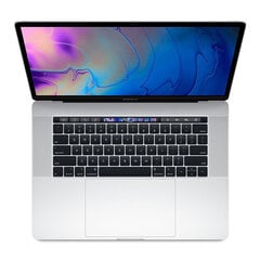 MacBook Pro 2017 Retina 15" 4xUSB-C - Core i7 2,8GHz / 16GB / 256GB SSD / SWE / Silver (lietotas, stāvoklis A) cena un informācija | Portatīvie datori | 220.lv