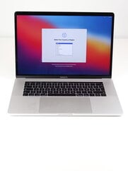 MacBook Pro 2017 Retina 15" 4xUSB-C - Core i7 2,8GHz / 16GB / 256GB SSD / SWE / Silver (lietotas, stāvoklis A) cena un informācija | Portatīvie datori | 220.lv