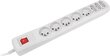 Natec NSP-0804 Surge protector 8 sockets, 5m pelēks цена и информация | Kabeļi un vadi | 220.lv