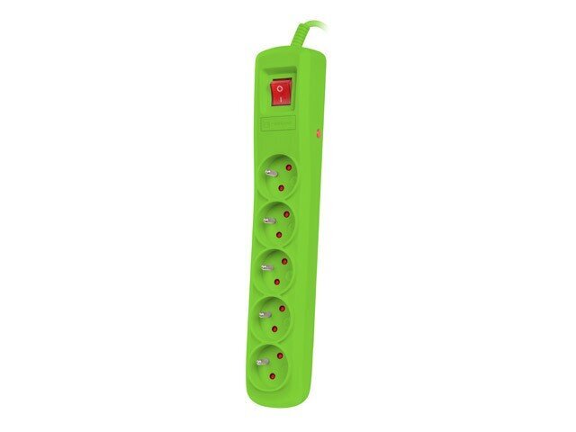 Natec Bercy 400 1.5m Surge protector 5x FR (NSP-1720) cena un informācija | Pagarinātāji | 220.lv