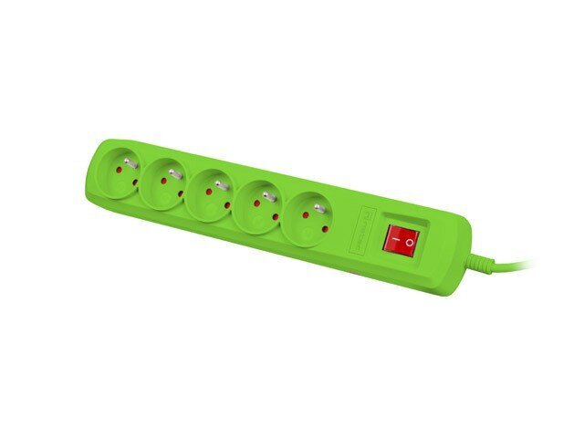 Natec Bercy 400 1.5m Surge protector 5x FR (NSP-1720) cena un informācija | Pagarinātāji | 220.lv