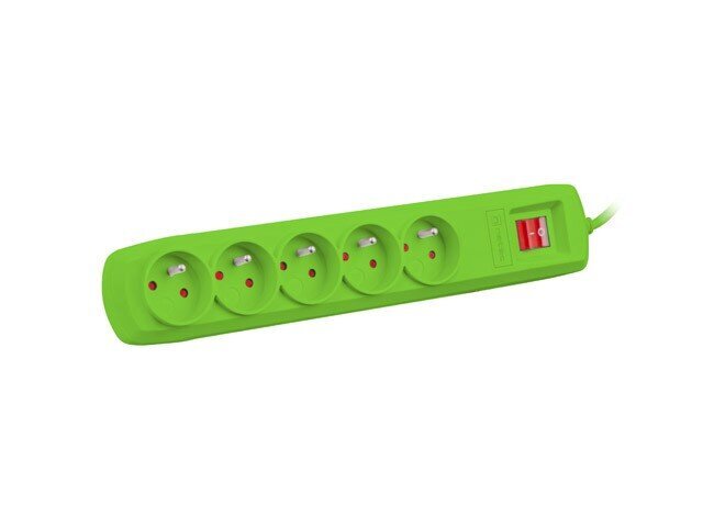 Natec Bercy 400 1.5m Surge protector 5x FR (NSP-1720) cena un informācija | Pagarinātāji | 220.lv