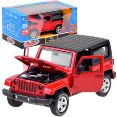 Металлический автомобиль - Jeep Wrangler цена и информация | Игрушки для мальчиков | 220.lv