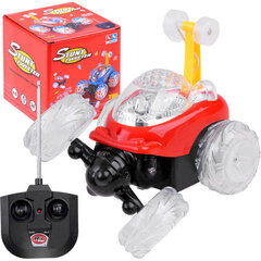 Дистанционно управляемый трюковый автомобиль, красный цена и информация | Игрушки для мальчиков | 220.lv