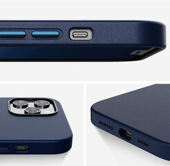 Ekoādas aizsargvāciņš paredzēts Apple iPhone 13 Pro, zils цена и информация | Чехлы для телефонов | 220.lv