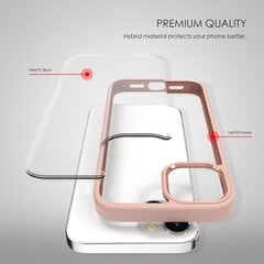 Aizsarvāciņš Premium Hard Case paredzēts Apple iPhone 13 Clear PC, rozā cena un informācija | Telefonu vāciņi, maciņi | 220.lv