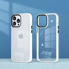 Чехол Premium Hard Case Apple iPhone 13 Clear PC, white цена и информация | Чехлы для телефонов | 220.lv