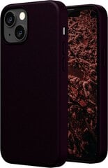 Защитный чехол для Apple iPhone 13, экокожа, веганская кожа, purple (maroon) цена и информация | Чехлы для телефонов | 220.lv