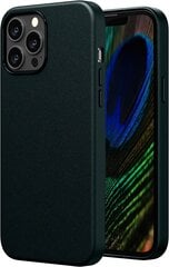 Защитный чехол для Apple iPhone 12/12 Pro, экокожа, веганская кожа, blue (atlantic) цена и информация | Чехлы для телефонов | 220.lv