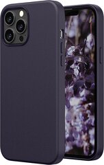Ekoādas aizsargvāciņš paredzēts Apple iPhone 12/12Pro, violets (lilac) cena un informācija | Telefonu vāciņi, maciņi | 220.lv