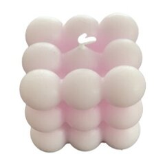 Розовая свеча Maxi Bubble, 6.5см цена и информация | Подсвечники, свечи | 220.lv
