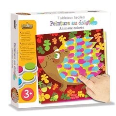 Pirkstu zīmēšanas komplekts Colorful Animals цена и информация | Принадлежности для рисования, лепки | 220.lv