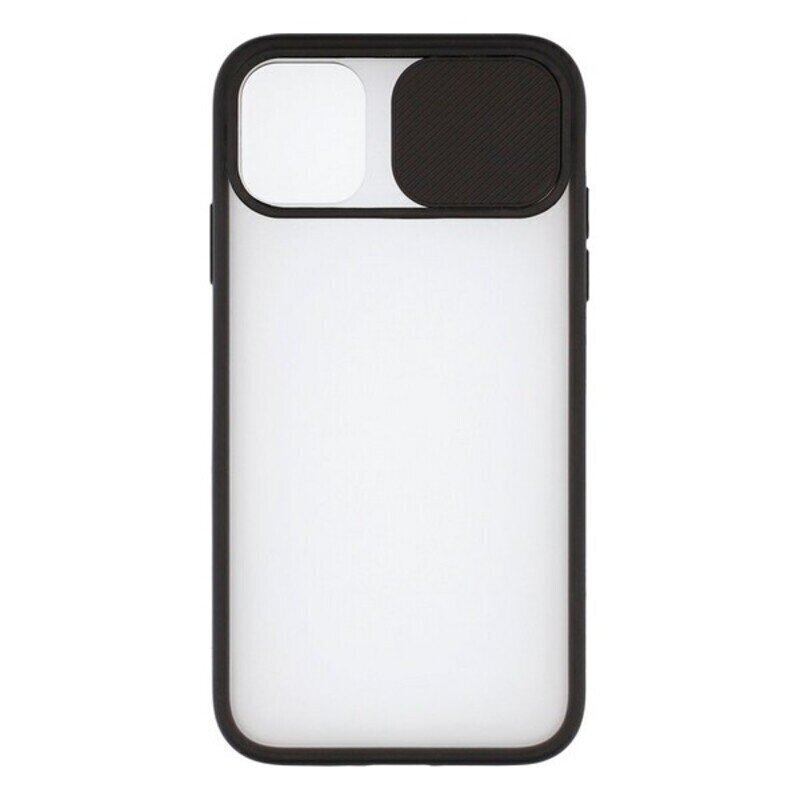 KSIX Duo Soft Cam Protect, paredzēts iPhone 12 Mini, melns cena un informācija | Telefonu vāciņi, maciņi | 220.lv