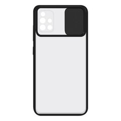KSIX Duo Soft Cam Protect, paredzēts Samsung Galaxy A51, melns cena un informācija | Telefonu vāciņi, maciņi | 220.lv