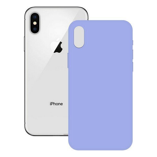 KSIX Soft Silicone, paredzēts iPhone X, XS, sarkans cena un informācija | Telefonu vāciņi, maciņi | 220.lv