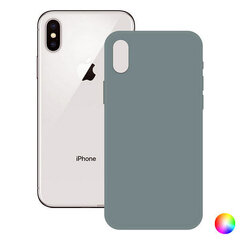 KSIX Soft Silicone, paredzēts iPhone X, XS, sarkans цена и информация | Чехлы для телефонов | 220.lv