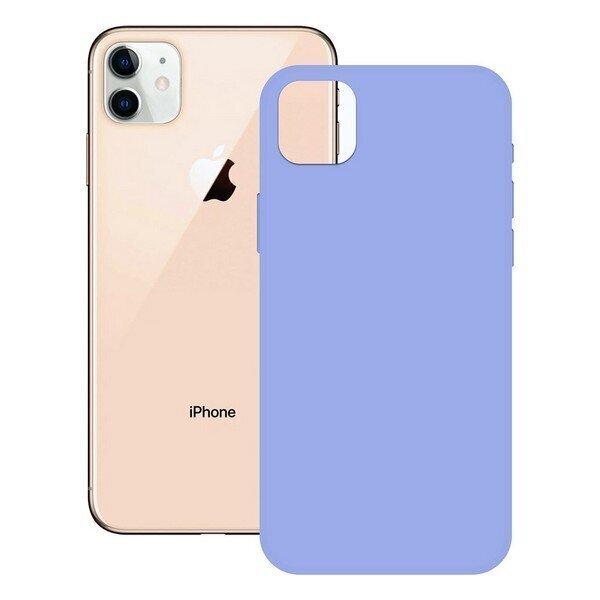 KSIX Soft Silicone, paredzēts iPhone 12, zils cena un informācija | Telefonu vāciņi, maciņi | 220.lv