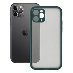 KSIX Duo Soft, paredzēts iPhone 11, zaļš цена и информация | Чехлы для телефонов | 220.lv