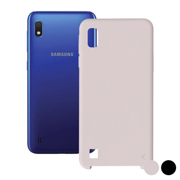 KSIX Soft, paredzēts Samsung Galaxy A10, melns cena un informācija | Telefonu vāciņi, maciņi | 220.lv