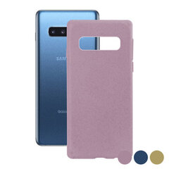 KSIX Eco-Friendly, paredzēts Samsung Galaxy S10+, dzeltens cena un informācija | Telefonu vāciņi, maciņi | 220.lv