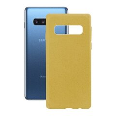 KSIX Eco-Friendly, paredzēts Samsung Galaxy S10+, dzeltens цена и информация | Чехлы для телефонов | 220.lv