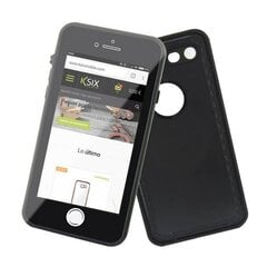 KSIX, paredzēts iPhone 7/8, melns cena un informācija | Telefonu vāciņi, maciņi | 220.lv