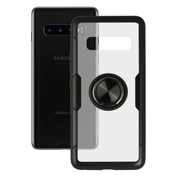 KSIX 360 Ring, paredzēts Samsung Galaxy S10 caurspīdīgs цена и информация | Telefonu vāciņi, maciņi | 220.lv