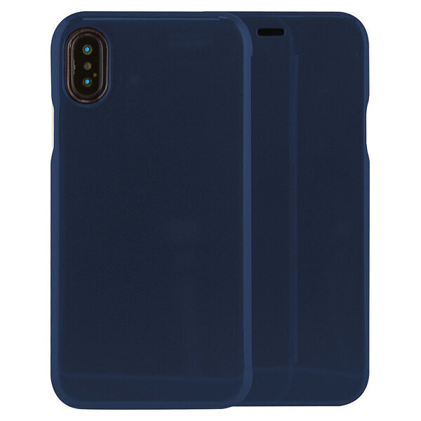 KSIX Folio Hard Case, paredzēts iPhone X/XS, balts cena un informācija | Telefonu vāciņi, maciņi | 220.lv