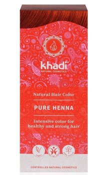 Khadi Augu izcelsmes matu krāsa, Pure Henna (sarkans)100 g цена и информация | Краска для волос | 220.lv