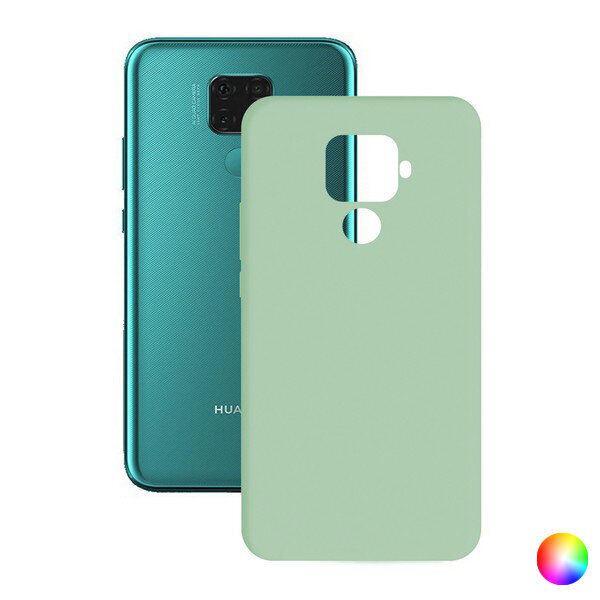 Contact Silk TPU, paredzēts Huawei Mate 30 Lite, melns cena un informācija | Telefonu vāciņi, maciņi | 220.lv