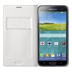 Флип-бумажник для Galaxy Core LTE G386F Samsung: Цвет - Белый цена и информация | Чехлы для телефонов | 220.lv