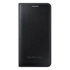 Флип-бумажник для Galaxy Core LTE G386F Samsung: Цвет - Чёрный цена и информация | Чехлы для телефонов | 220.lv