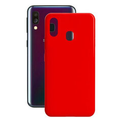 Чехол для мобильного телефона Samsung Galaxy A40 Contact Silk TPU: Цвет - Красный цена и информация | Чехлы для телефонов | 220.lv