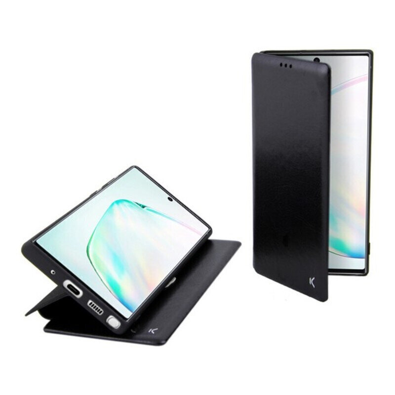 KSIX Folio Standing, paredzēts Samsung Galaxy S20 Plus, melns cena un informācija | Telefonu vāciņi, maciņi | 220.lv