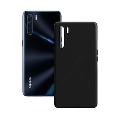 Contact Silk TPU, paredzēts Oppo A91, melns cena un informācija | Telefonu vāciņi, maciņi | 220.lv